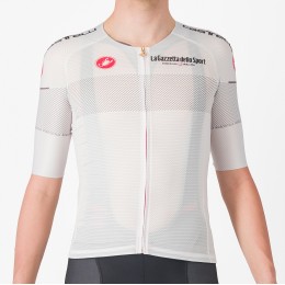 Heren Fietskleding Wit Giro d'Italia 2024 koersshirt Heren Fietskleding Wit Giro d'Italia 2024 koersshirt