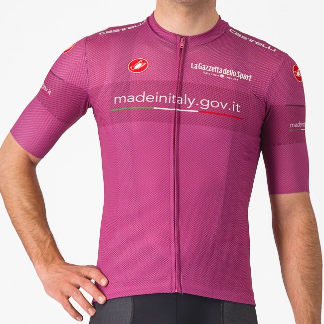 Heren Fietskleding Cyclaam Trui Giro d'Italia 2024 Classificatie Heren Fietskleding Cyclaam Trui Giro d'Italia 2024 Classificatie