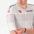 Heren Fietskleding Wit Giro d'Italia 2024 koersshirt Heren Fietskleding Wit Giro d'Italia 2024 koersshirt