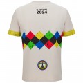 Heren Fietskleding Santini UCI Gravel WK Vlaanderen 2024 T-shirt Heren Fietskleding Santini UCI Gravel WK Vlaanderen 2024 T-shirt