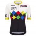 Heren Santini UCI Gravel Wereldkampioenschappen Vlaanderen 2024 Trui - Zwart Heren Santini UCI Gravel Wereldkampioenschappen Vlaanderen 2024 Trui - Zwart