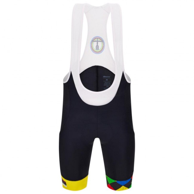 Heren Santini UCI Gravel Wereldkampioenschappen Vlaanderen Bib Tights 2024 Heren Santini UCI Gravel Wereldkampioenschappen Vlaanderen Bib Tights 2024