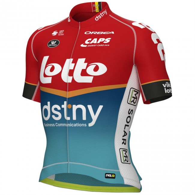 Heren Fietskleding Vermarc Lotto Dstny 2024 PRR-shirt Heren Fietskleding Vermarc Lotto Dstny 2024 PRR-shirt
