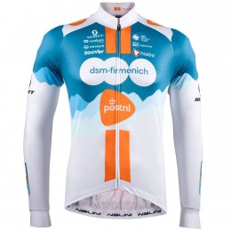 Heren Fietskleding Team DSM Firmenich Postnl 2024 shirt met lange mouwen Heren Fietskleding Team DSM Firmenich Postnl 2024 shirt met lange mouwen
