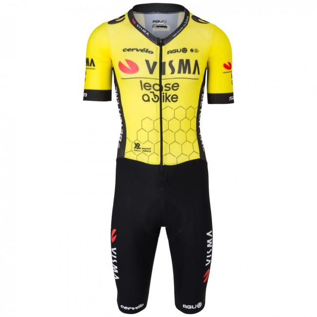 Heren Fietskleding Agu Team Visma Lease a Bike 2024 Bodysuit Heren Fietskleding Agu Team Visma Lease a Bike 2024 Bodysuit