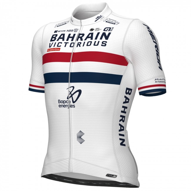 Heren Fietskleding Ale Bahrain Victorious 2024 PRS-shirt - Kampioen van Groot-Brittannië Heren Fietskleding Ale Bahrain Victorious 2024 PRS-shirt - Kampioen van Groot-Brittannië