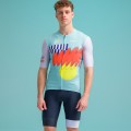 Heren Fietskleding Santini Tour de France 2024 trui - Nice Heren Fietskleding Santini Tour de France 2024 trui - Nice