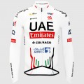 Heren Fietskleding Team UAE 2024 Primapelle shirt met lange mouwen Heren Fietskleding Team UAE 2024 Primapelle shirt met lange mouwen