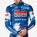 Heren Fietskleding Castelli Soudal Quick-Step 2025 Pro Thermal Mid trui met lange mouwen Heren Fietskleding Castelli Soudal Quick-Step 2025 Pro Thermal Mid trui met lange mouwen