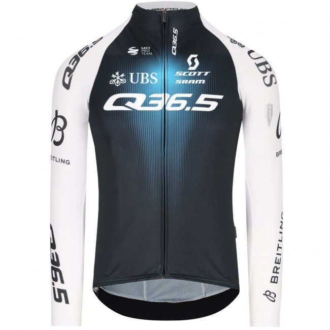 Heren Fietskleding Q36.5 Pro Cycling Team 2025 Gregarius trui met lange mouwen Heren Fietskleding Q36.5 Pro Cycling Team 2025 Gregarius trui met lange mouwen