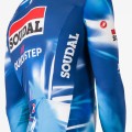 Heren Fietskleding Castelli Soudal Quick-Step 2025 Pro Thermal Mid trui met lange mouwen Heren Fietskleding Castelli Soudal Quick-Step 2025 Pro Thermal Mid trui met lange mouwen