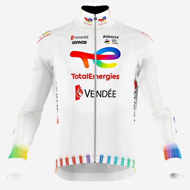 Heren Fietskleding Bioracer TotalEnergies 2025 Icon Tempest Jack Heren Fietskleding Bioracer TotalEnergies 2025 Icon Tempest Jack