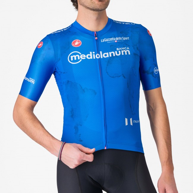 Heren Fietskleding Blauw Giro d'Italia 2025 Competizione 3 Shirt Heren Fietskleding Blauw Giro d'Italia 2025 Competizione 3 Shirt