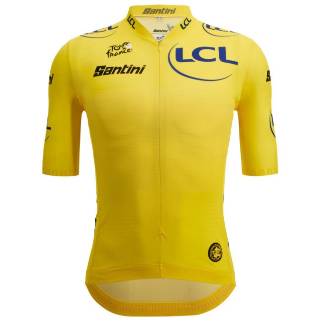Heren Fietskleding Officiële gele trui Tour de France 2025 Heren Fietskleding Officiële gele trui Tour de France 2025