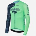 Heren Fietskleding Hiru Orbea Factory Team 2025 Lab Aero trui met lange mouwen Heren Fietskleding Hiru Orbea Factory Team 2025 Lab Aero trui met lange mouwen