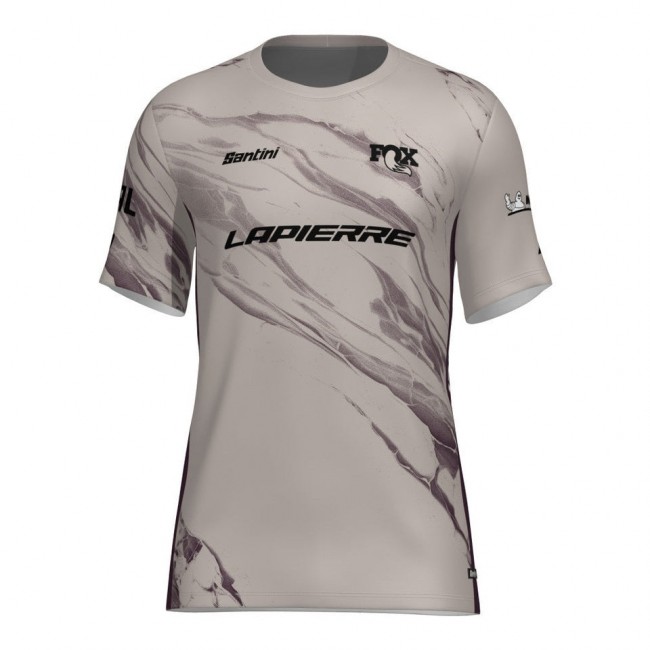 Heren Team Lapierre 2025 Santini MTB shirt Heren Team Lapierre 2025 Santini MTB shirt
