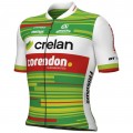 Heren Fietskleding Ale Crelan Corendon 2025 shirt