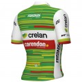 Heren Fietskleding Ale Crelan Corendon 2025 shirt