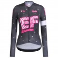 Dames Fietskleding Rapha EF Education EasyPost damesshirt met lange mouwen 2025 Dames Fietskleding Rapha EF Education EasyPost damesshirt met lange mouwen 2025