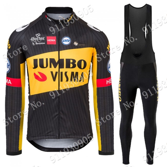 Jumbo Visma Tour De France 2021 Wielerkleding Set Fietsshirts Lange Mouw+Lange Fietsrbroek Bib 2021072892 Jumbo Visma Tour De France 2021 Wielerkleding Set Fietsshirts Lange Mouw+Lange Fietsrbroek Bib 2021072892