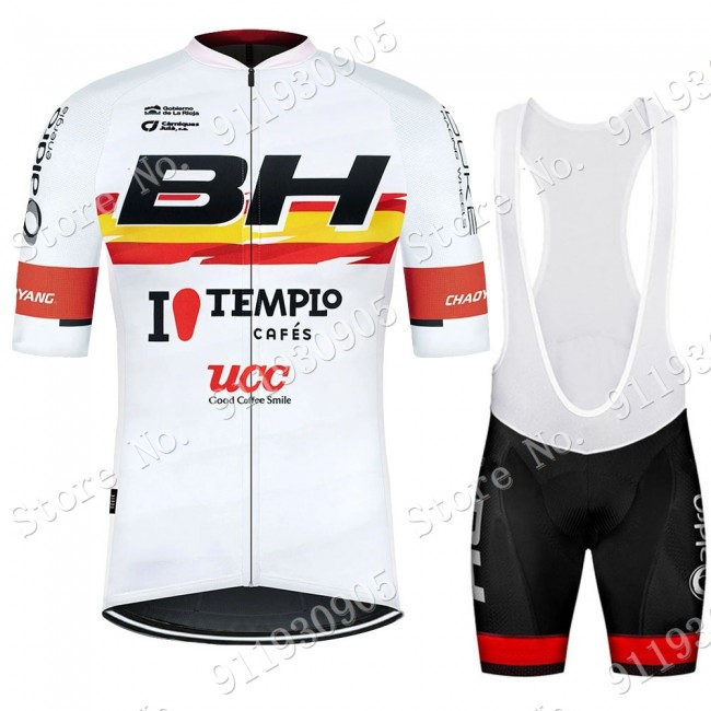 White BH Pro Team 2021 Fietskleding Fietsshirt Korte Mouw+Korte Fietsbroeken Bib 2021072817 White BH Pro Team 2021 Fietskleding Fietsshirt Korte Mouw+Korte Fietsbroeken Bib 2021072817