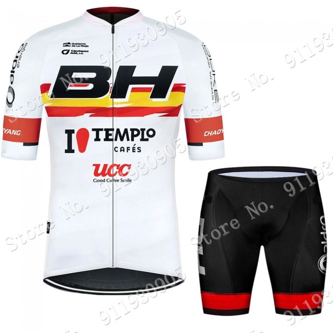 White BH Pro Team 2021 Fietskleding Fietsshirt Korte Mouw+Korte Fietsbroeken Bib 2021072818 White BH Pro Team 2021 Fietskleding Fietsshirt Korte Mouw+Korte Fietsbroeken Bib 2021072818