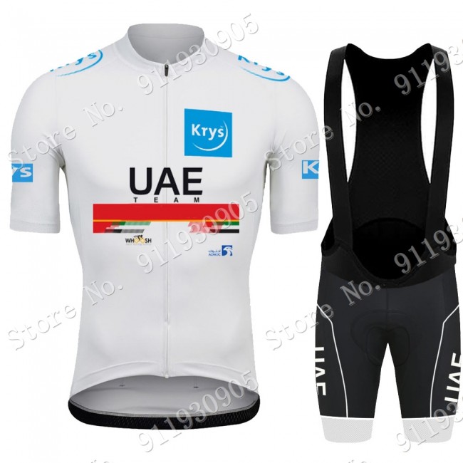 White UAE Emirates Tour De France 2021 Fietskleding Fietsshirt Korte Mouw+Korte Fietsbroeken Bib 2021072948 White UAE Emirates Tour De France 2021 Fietskleding Fietsshirt Korte Mouw+Korte Fietsbroeken Bib 2021072948