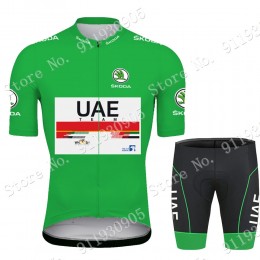 Green UAE Emirates Tour De France 2021 Fietskleding Fietsshirt Korte Mouw+Korte Fietsbroeken Bib 2021072955 Green UAE Emirates Tour De France 2021 Fietskleding Fietsshirt Korte Mouw+Korte Fietsbroeken Bib 2021072955