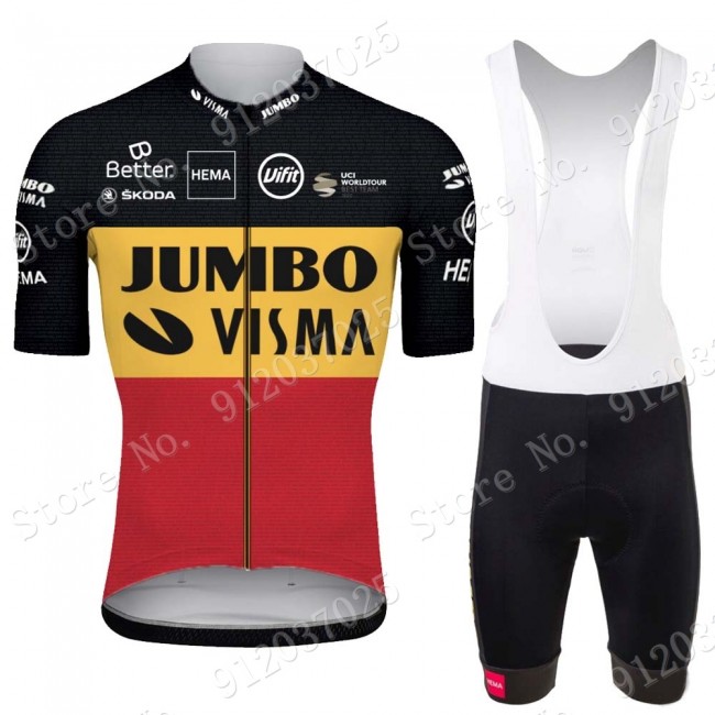 Jumbo Visma Belgium 2021 Team Fietskleding Fietsshirt Korte Mouw+Korte Fietsbroeken Bib 2021062644 Jumbo Visma Belgium 2021 Team Fietskleding Fietsshirt Korte Mouw+Korte Fietsbroeken Bib 2021062644