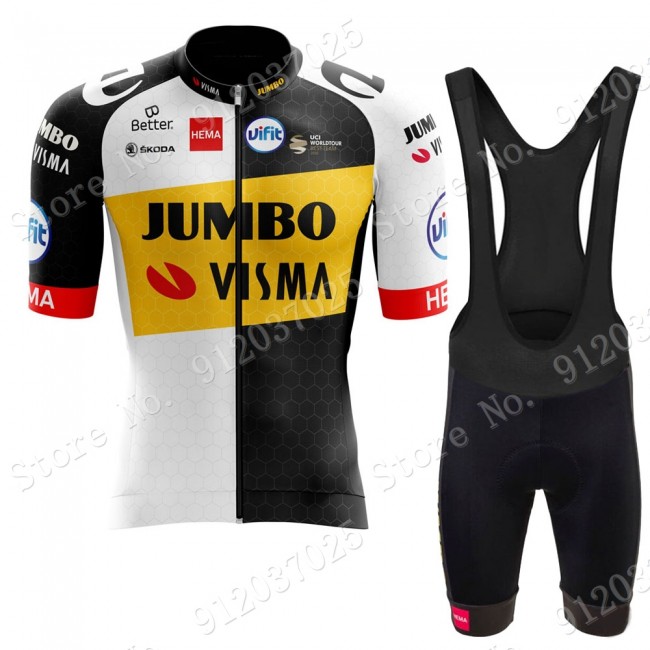 New Style Jumbo Visma 2021 Team Fietskleding Fietsshirt Korte Mouw+Korte Fietsbroeken Bib 2021062664 New Style Jumbo Visma 2021 Team Fietskleding Fietsshirt Korte Mouw+Korte Fietsbroeken Bib 2021062664