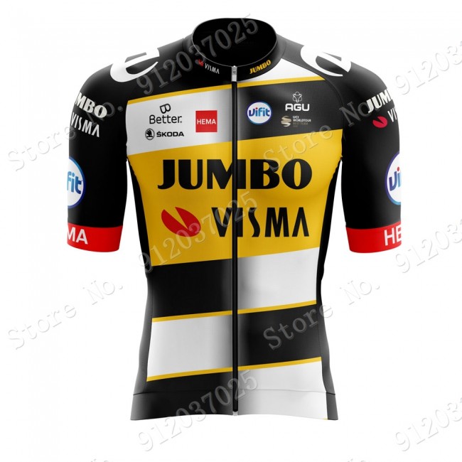 New Style Jumbo Visma 2021 Team Wielerkleding Fietsshirt Korte Mouw 2021062667 New Style Jumbo Visma 2021 Team Wielerkleding Fietsshirt Korte Mouw 2021062667
