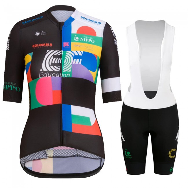 Women EF Education Frist Tour De France 2021 Fietskleding Fietsshirt Korte Mouw+Korte Fietsbroeken Bib 2021062799 Women EF Education Frist Tour De France 2021 Fietskleding Fietsshirt Korte Mouw+Korte Fietsbroeken Bib 2021062799
