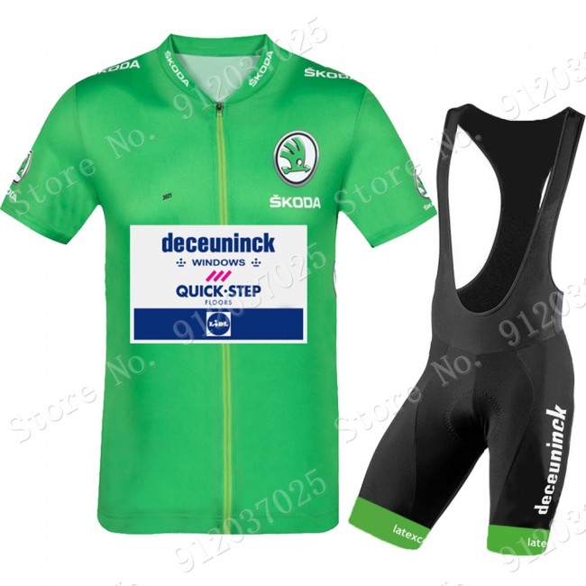 Green Deceuninck quick step Tour De France 2021 Team Fietskleding Fietsshirt Korte Mouw+Korte Fietsbroeken 2021062767 Green Deceuninck quick step Tour De France 2021 Team Fietskleding Fietsshirt Korte Mouw+Korte Fietsbroeken 2021062767