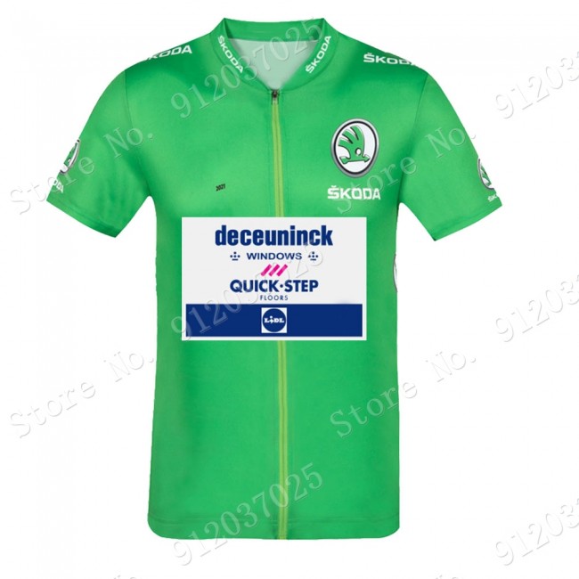Green Deceuninck quick step Tour De France 2021 Team Wielerkleding Fietsshirt Korte Mouw 2021062766 Green Deceuninck quick step Tour De France 2021 Team Wielerkleding Fietsshirt Korte Mouw 2021062766