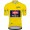 Yellow Alpecin Fenix Tour De France 2021 Team Wielerkleding Fietsshirt Korte Mouw 2021062702