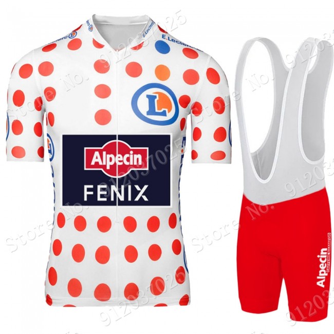 Polka Dot Alpecin Fenix Tour De France 2021 Team Fietskleding Fietsshirt Korte Mouw+Korte Fietsbroeken Bib 2021062716 Polka Dot Alpecin Fenix Tour De France 2021 Team Fietskleding Fietsshirt Korte Mouw+Korte Fietsbroeken Bib 2021062716