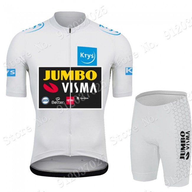 White Jumbo Visma Tour De France 2021 Team Fietskleding Fietsshirt Korte Mouw+Korte Fietsbroeken Bib 2021062731 White Jumbo Visma Tour De France 2021 Team Fietskleding Fietsshirt Korte Mouw+Korte Fietsbroeken Bib 2021062731