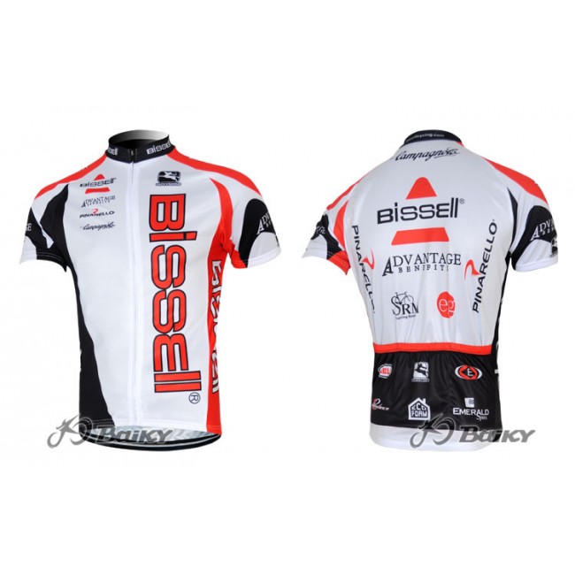 2012 Bissell Fietsshirt Korte mouwwit zwart 3827 2012 Bissell Fietsshirt Korte mouwwit zwart 3827