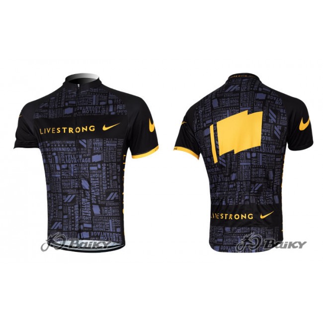 2012 LiveStrong Pro TEAM Fietsshirt Korte mouw zwart 3842 2012 LiveStrong Pro TEAM Fietsshirt Korte mouw zwart 3842
