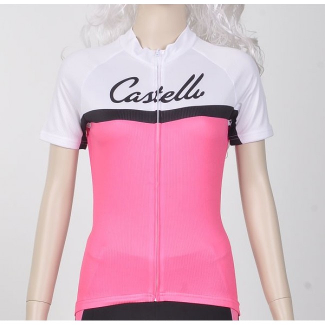 2012 Dames castelli pink Fietsshirt lange mouw 3708 2012 Dames castelli pink Fietsshirt lange mouw 3708