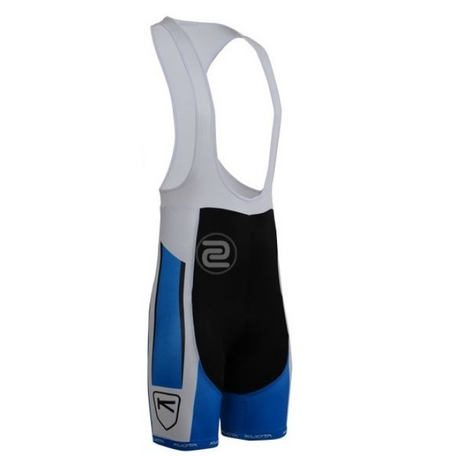 KUOTA Korte fietsbroeken Bib met zeem wit blauw 2013 653 KUOTA Korte fietsbroeken Bib met zeem wit blauw 2013 653