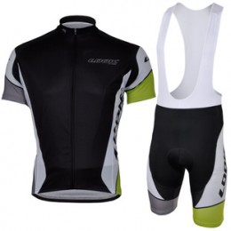 2013 LOOK Fietspakken Fietsshirt Korte+Korte koersbroeken Bib zwart 4188