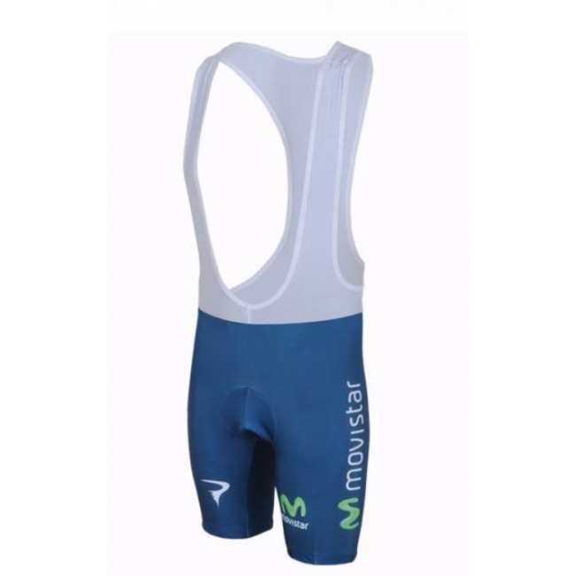 Movistar Team Korte fietsbroeken Bib met zeem blauw 2013 684 Movistar Team Korte fietsbroeken Bib met zeem blauw 2013 684