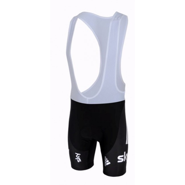Team Sky UCI Korte fietsbroeken Bib met zeem zwart wit 2013 776 Team Sky UCI Korte fietsbroeken Bib met zeem zwart wit 2013 776