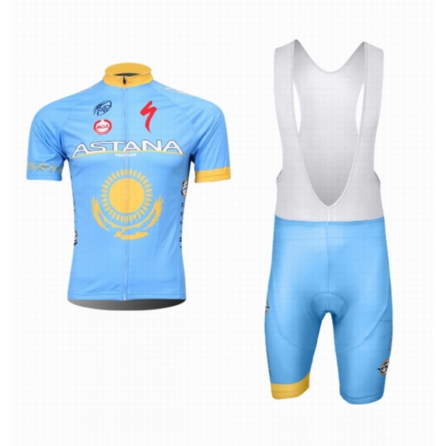 2014 Astana Team Specialized Fietspakken Fietsshirt Korte+Korte koersbroeken Bib 816 2014 Astana Team Specialized Fietspakken Fietsshirt Korte+Korte koersbroeken Bib 816