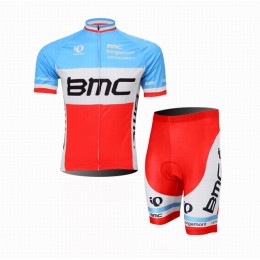 2014 BMC Racing Team Fietskleding Fietsshirt Korte Mouwen+Fietsbroek Korte zeem 877