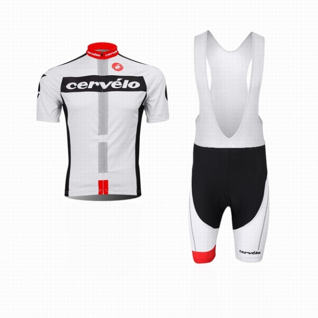 2014 Castelli Cervelo Fietspakken Fietsshirt Korte+Korte koersbroeken Bib wit 4163 2014 Castelli Cervelo Fietspakken Fietsshirt Korte+Korte koersbroeken Bib wit 4163