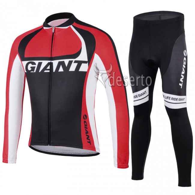 2014 Giant Fietspakken Fietsshirt lange mouw+lange fietsbroeken rood 4346 2014 Giant Fietspakken Fietsshirt lange mouw+lange fietsbroeken rood 4346
