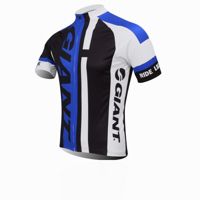 2014 Giant Fietsshirt Korte mouw zwart blauw 1049 2014 Giant Fietsshirt Korte mouw zwart blauw 1049