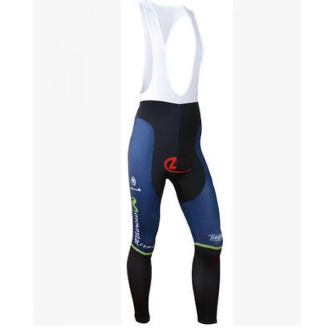 Movistar 2014 Lange Fietsbroeken Bib Blauw Zwart 1135 Movistar 2014 Lange Fietsbroeken Bib Blauw Zwart 1135